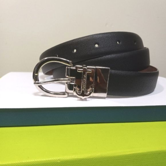Nautica Accessories - Nautica Reversible Anchor Belt Black/Brown 42 Inches